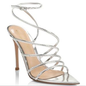 Gianvito rossi crystal embellishment sandals